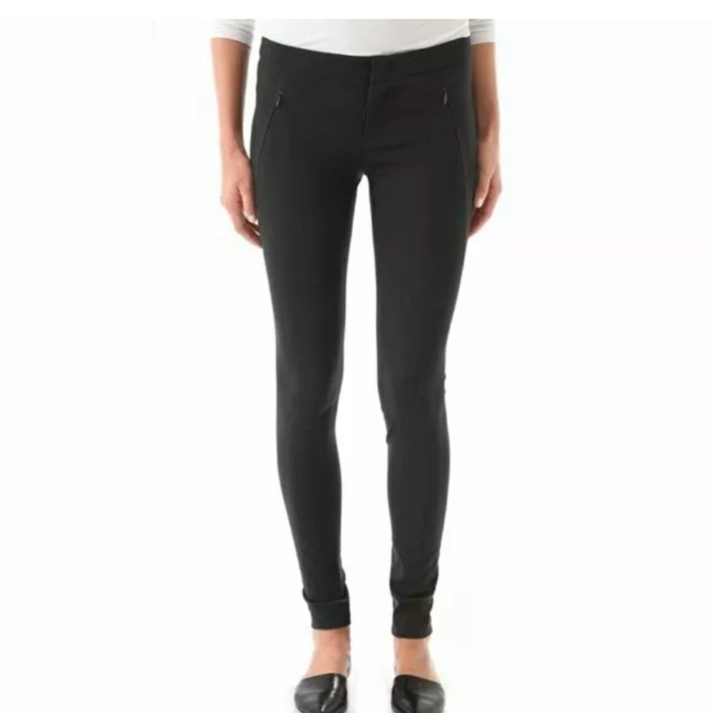 Vince Riding Pants Ponte Knit Gray Size 4